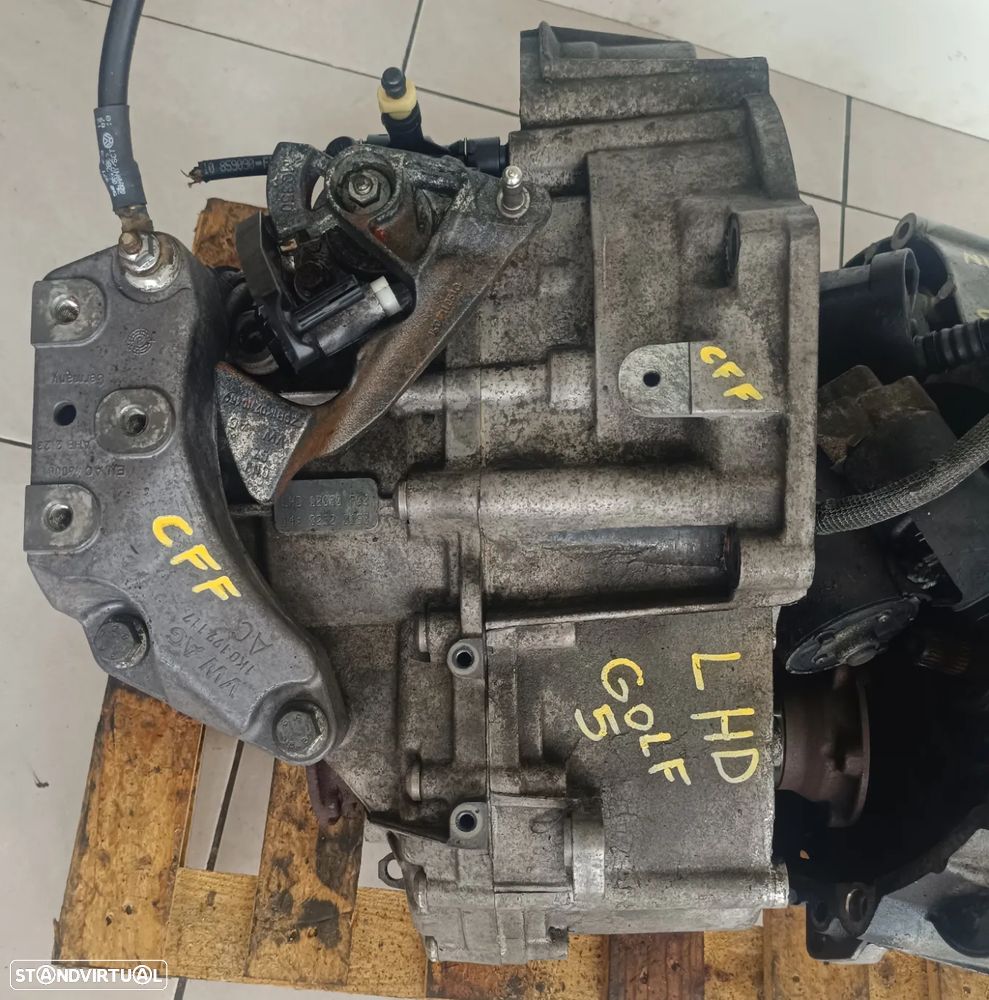 motor audi A3 2.0 tdi 140cv CFF caixa de 6 velocidades LHD audi Skoda Seat - 9