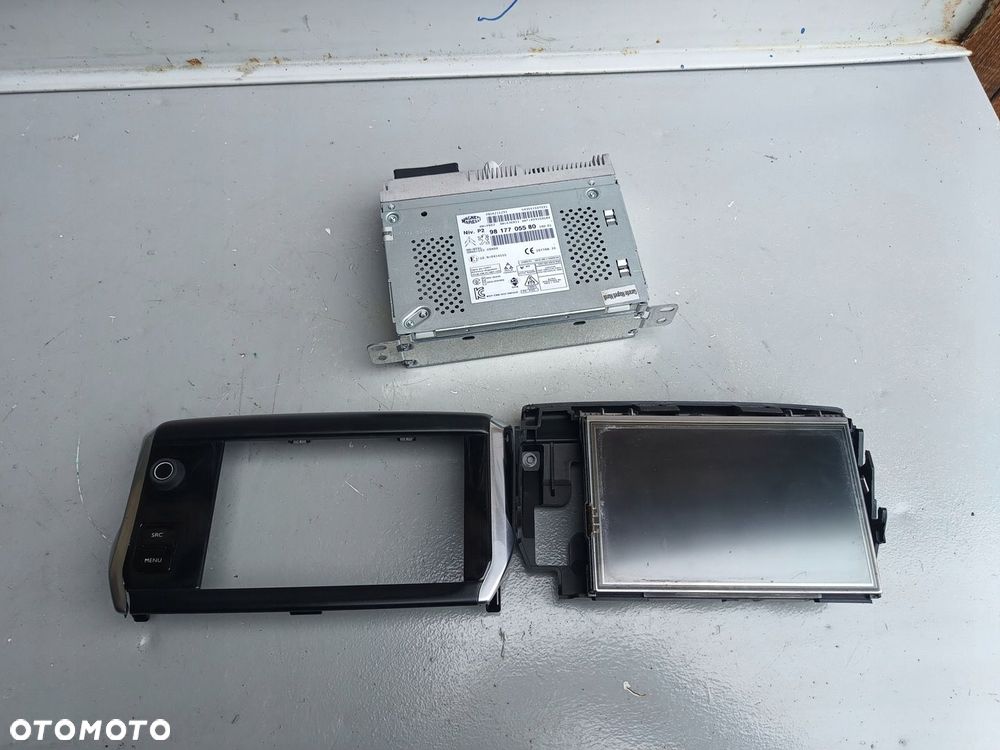 PEUGEOT 2008 I 208 Radio Wyświetlacz 9817705580 9812862880 - 1