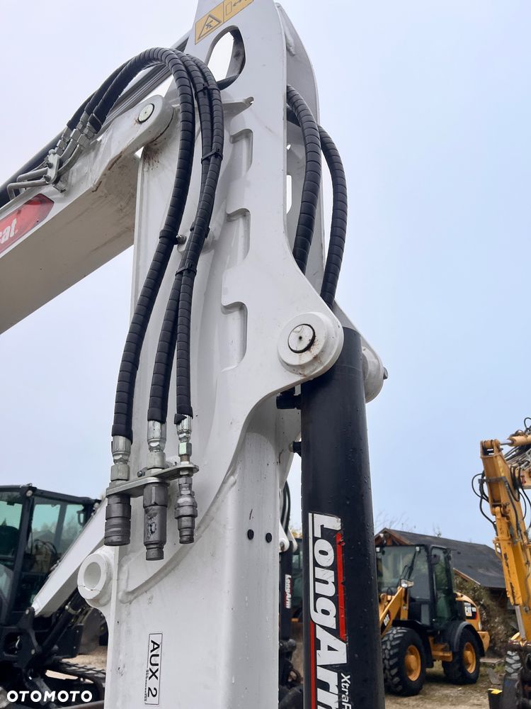 Caterpillar Minikoparka BOBCAT E55Z 23r E60 5 6 tony dodatk linie hydr e35 e 34 e35z cat 304 303,5 serwisowana 1 wł koparka gąsienicowa Cat 303.5 304 305 305.5 306  Kubota 3,5tony - 11