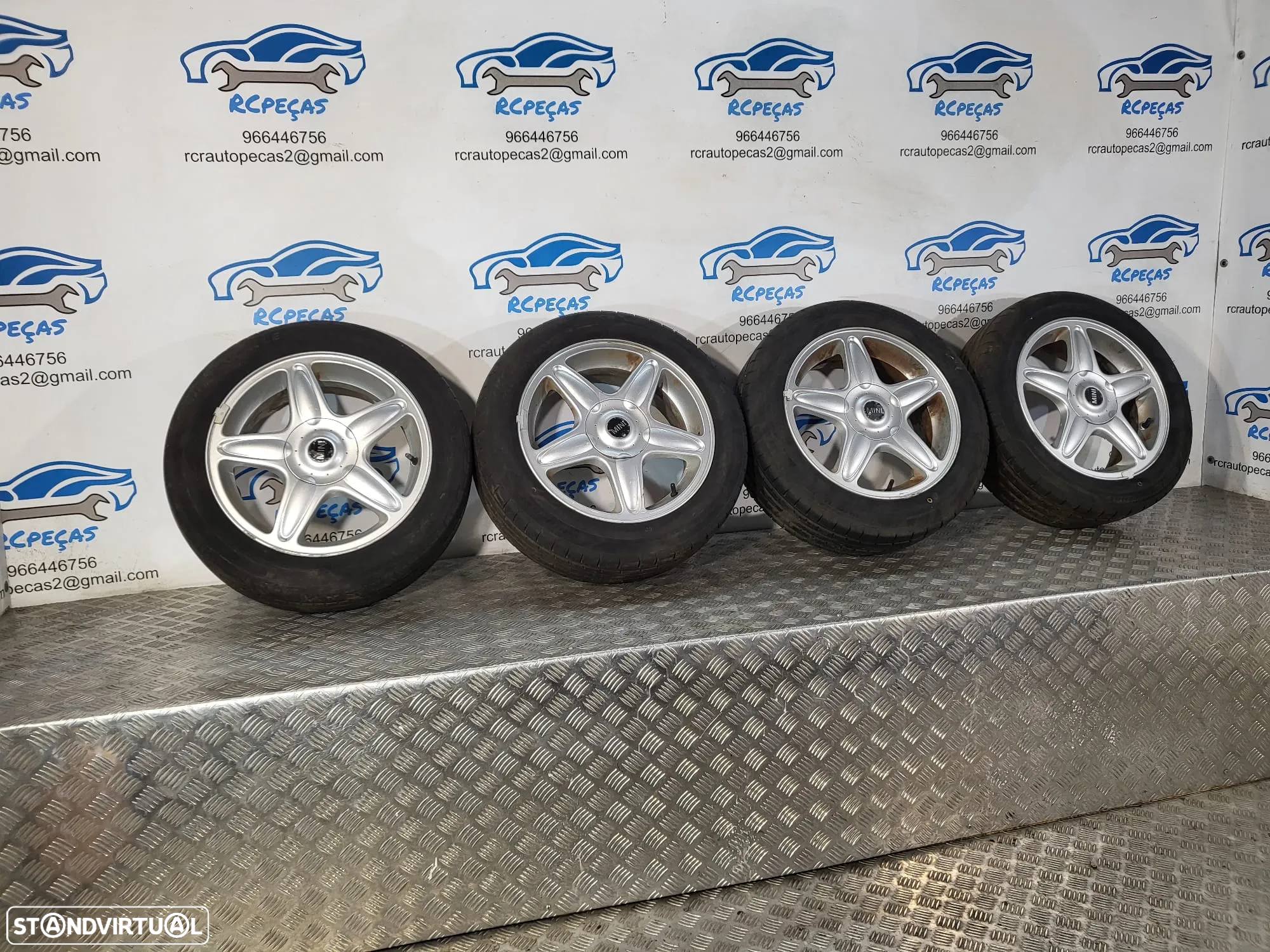 Conjunto Jantes 16 Mini Cooper One 6.5J ET48 4x100 6769410 - 3