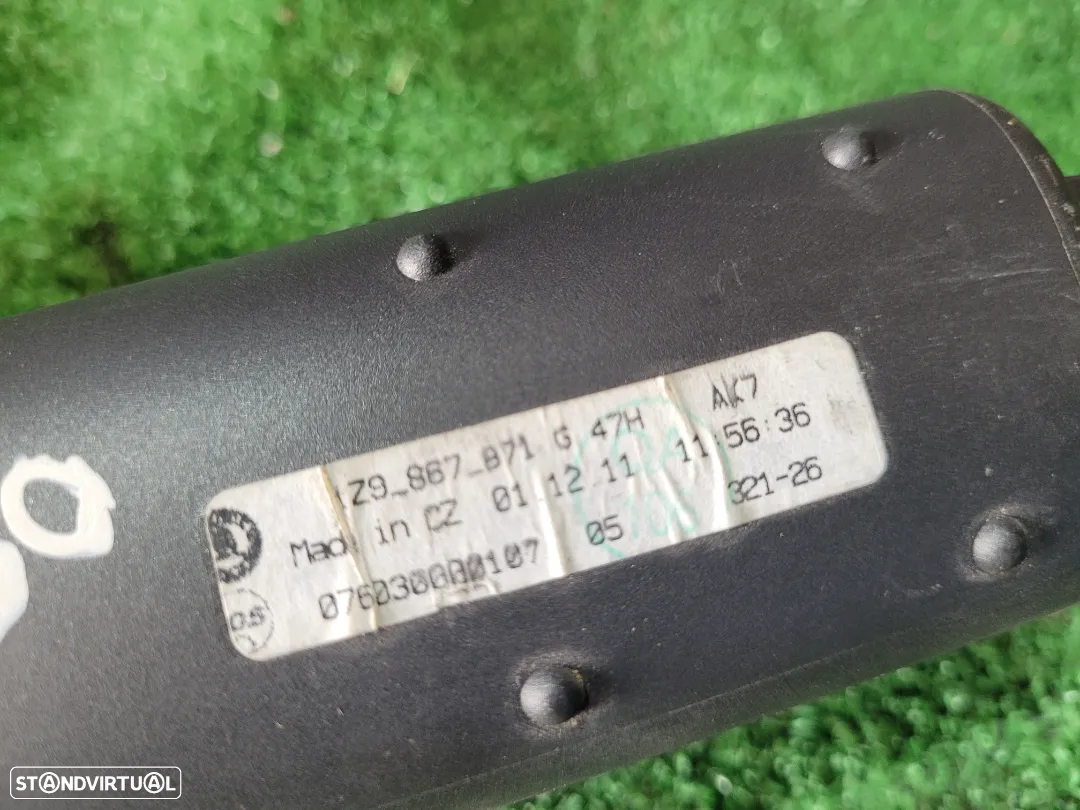 Chapeleira cortina da mala skoda Octavia 2005-2012 - 2