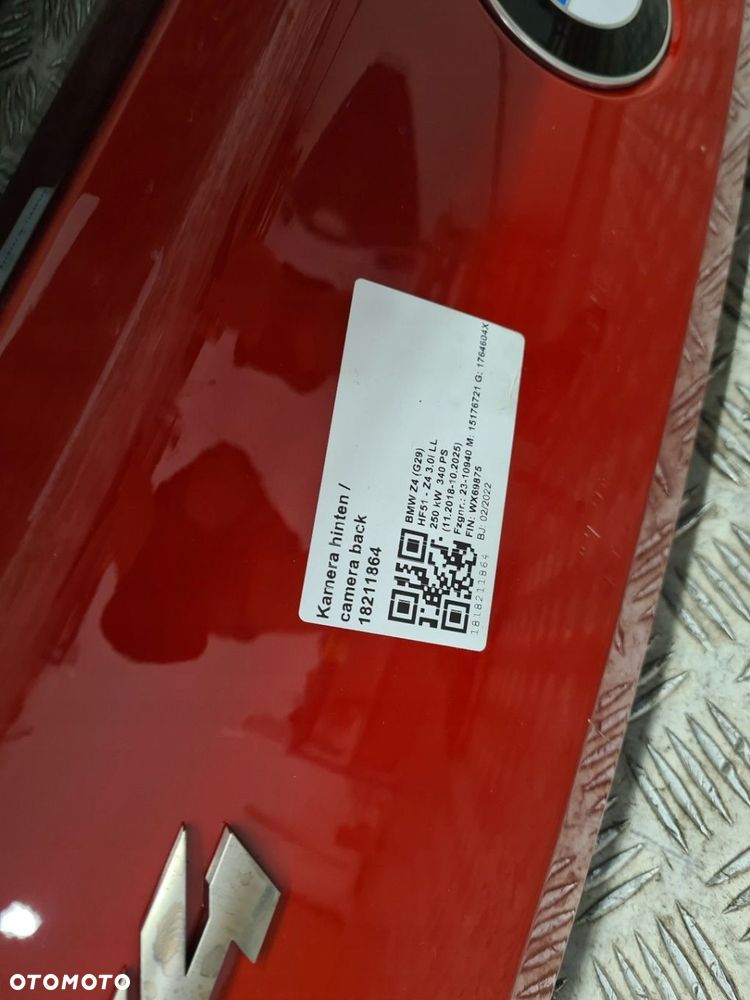 BMW G29 KLAPA TYŁ KAMERA C34 - 7