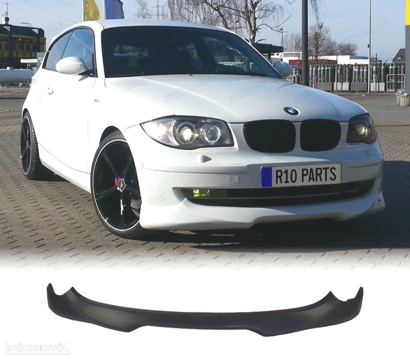 SPOILER FRONTAL BMW E81 E82 E87 E88 LOOK EVO R - 1