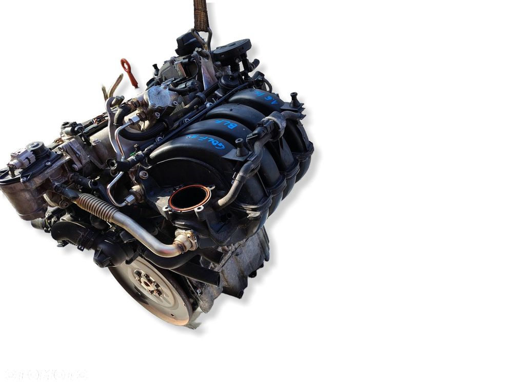 SILNIK KOMPLETNY BLF VOLKSWAGEN GOLF 5 V PLUS 1.6 FSI 101 TYŚ KM - 5