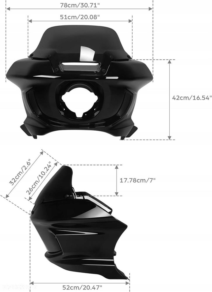 Owiewka reflektora przedniego do Low Rider ST 2022 - 12