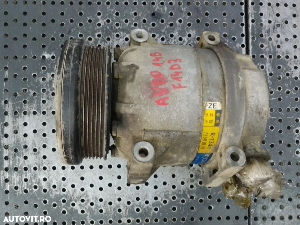 compresor clima ac  f14d3 1.4 b chevrolet aveo  kalos 714978 - 1
