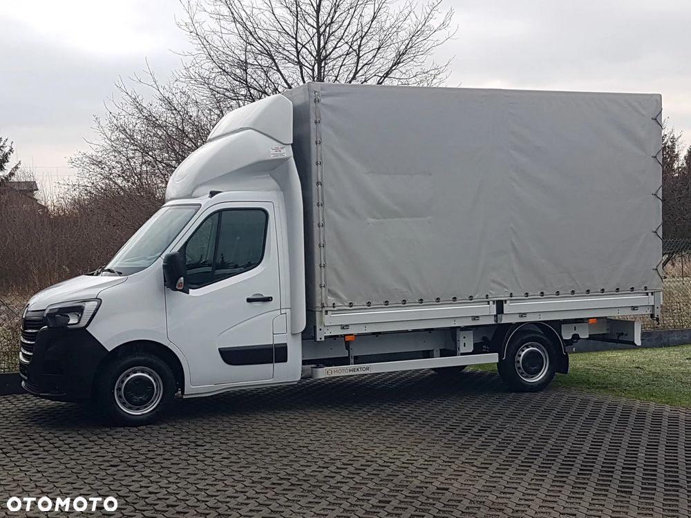 Renault MASTER PLANDEKA FIRANKA 4,22x2,21x2,32 PAKA 8EP SKRZYNIA ŁADUNKOWA KLIMA TEMPOMAT DMC 3500 KG KRAJOWY - 2