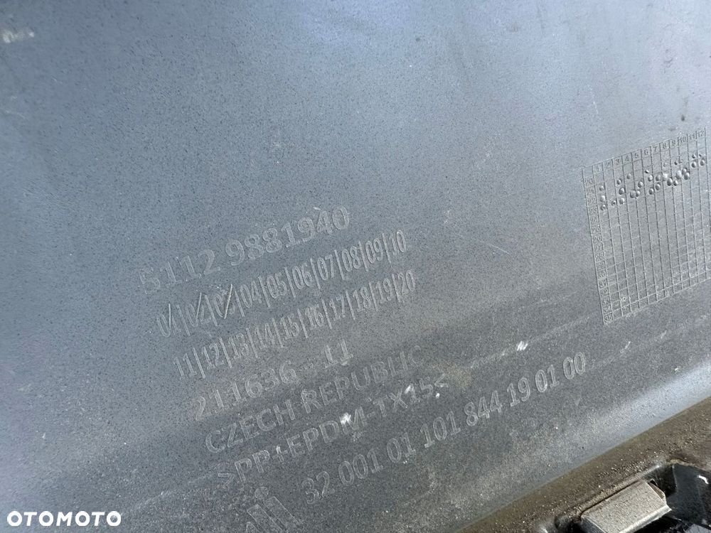 zderzak tył tylny dokładka spoiler bmw x1 u11 m-pakiet 9881978 9881940 cały - 7