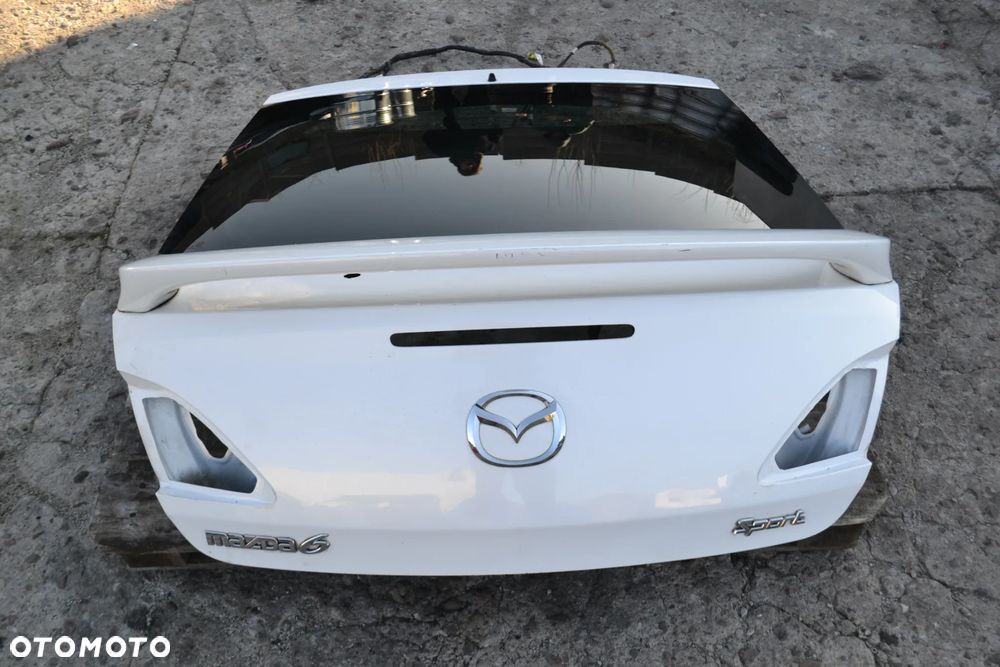 MAZDA 6 GH SPORT HB KLAPA BAGAŻNIKA Z SZYBĄ POMORSKIE - 1