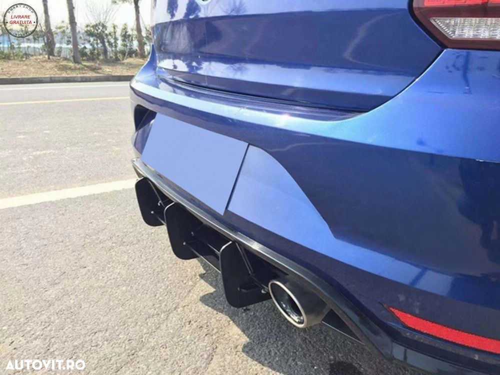 Extensie Prelungire Difuzor Bara Spate VW Polo 6R GTI Bara (2011-2018)- livrare gratuita - 7