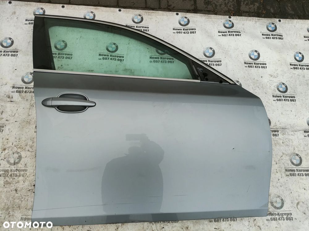 BMW E60 E61 Drzwi przednie przód prawe Silbergrau A08/7 - 2