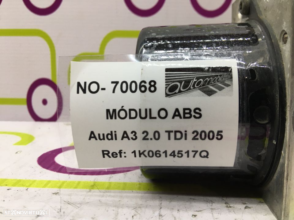 Módulo ABS Audi	A3	2.0	140Cv de 2005	- Ref: 10020601854	- NO70068 - 3