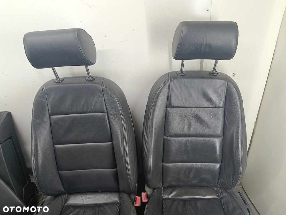 FOTELE KANAPA BOCZKI SKÓRA KOMPLET AUDI A6 C6 KOMBI - 8