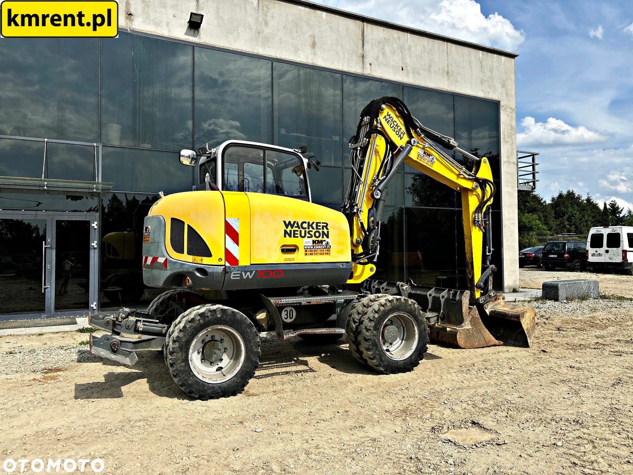 Wacker Neuson EW 100 KOPARKA KOŁOWA 2017R. |  KOMATSU PW 98 118 LIEBHERR 309 311 - 17