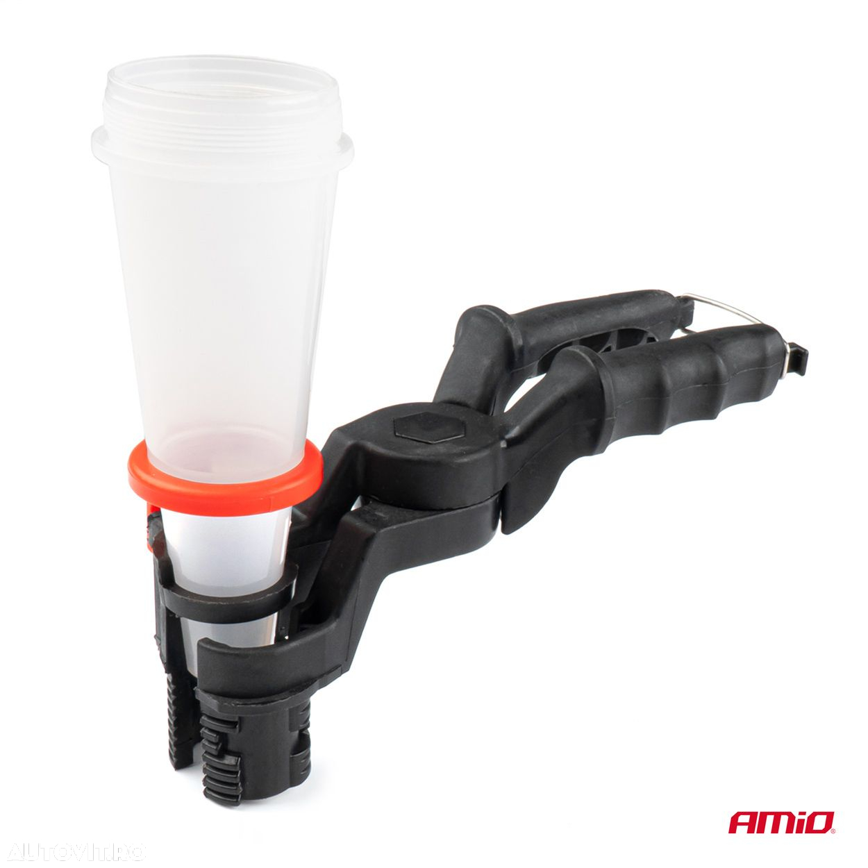 Palnie pentru ulei de motor cu suport, 125mm, Amio, 1 buc - 2