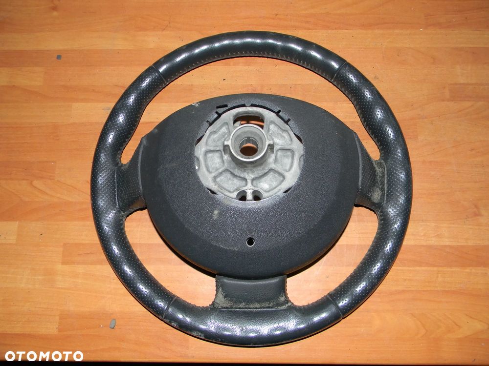kierownica skórzana skóra RENAULT CLIO MODUS SCENIC MEGANE TRAFIC VIVARO MASTER - 5