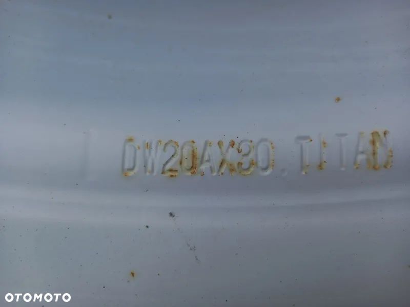 Felga przód 20x30 opona 600/70R30 Deutz Fahr Agrotron 180.7 - 2