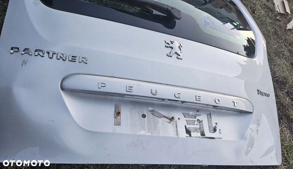 Peugeot Partner  III 3 klapa tył tylna szyba - 4
