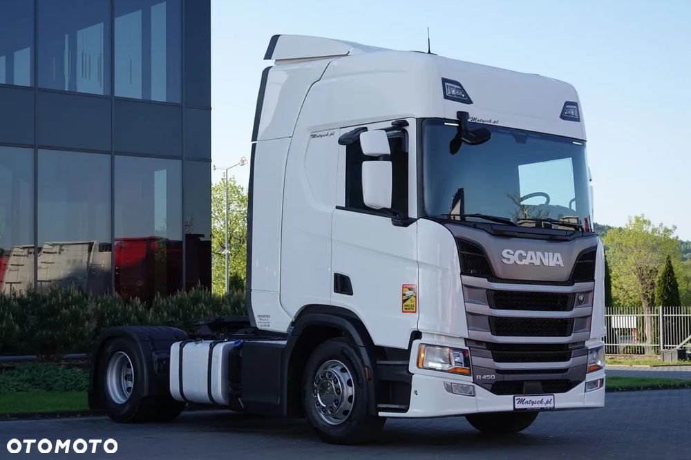 Scania R 450 / RETARDER / KLIMA POSTOJWA  / OPONY 100 % / PO KONTRAKCIE SERWISOWYM - 1