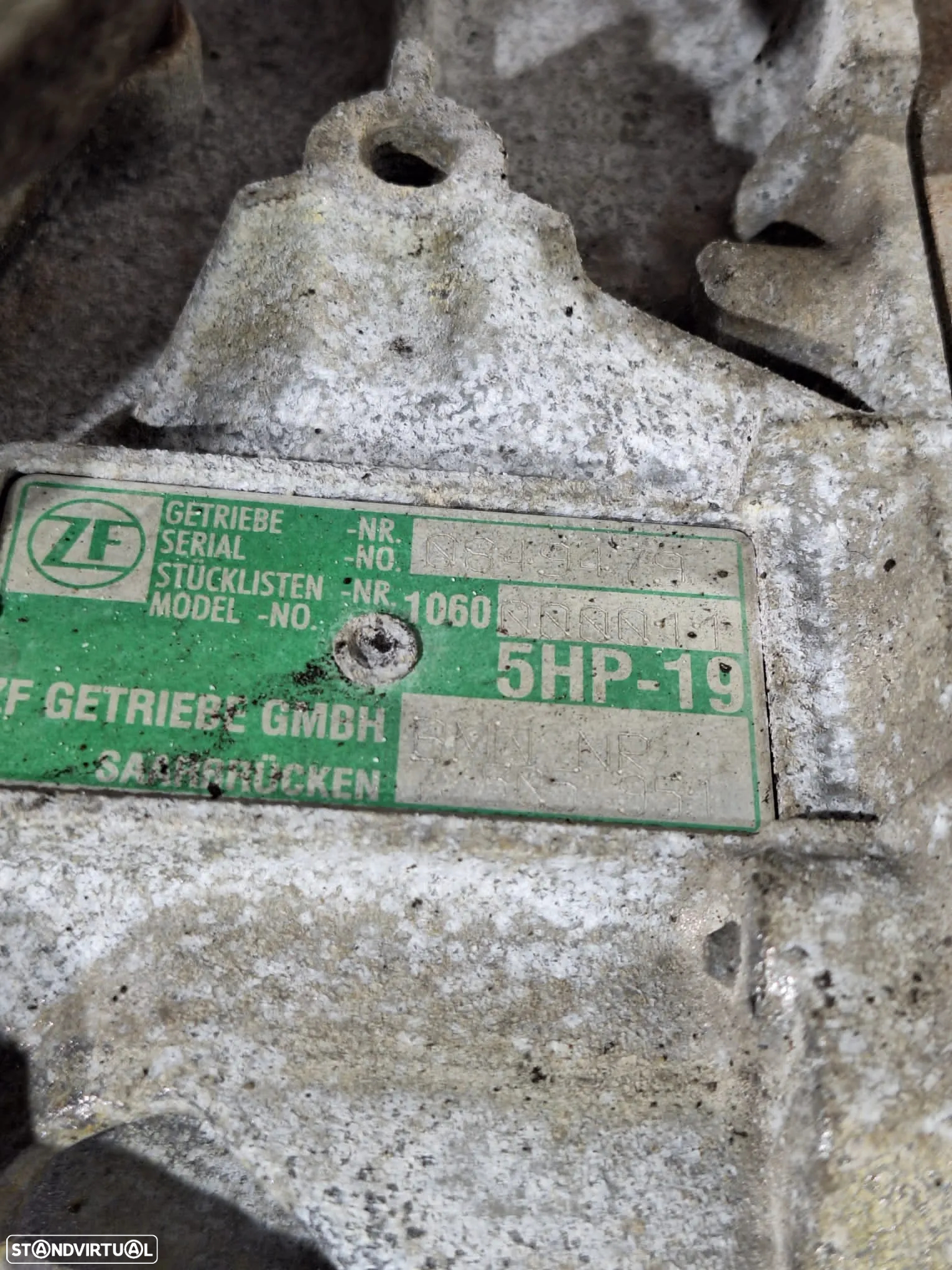 Caixa de velocidades automatica ZF 5HP-19 BMW 325i E46 192CV M54B25 - 2