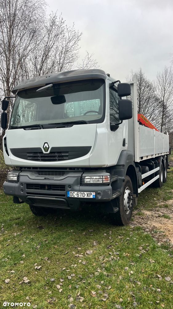 Renault Kerax 6x4 Resor HDS Palfinger 18002 Rotator Widły Radio 5-6 Funkcja Automat Długa Zabudowa ( Hiab, Fassi) - 2