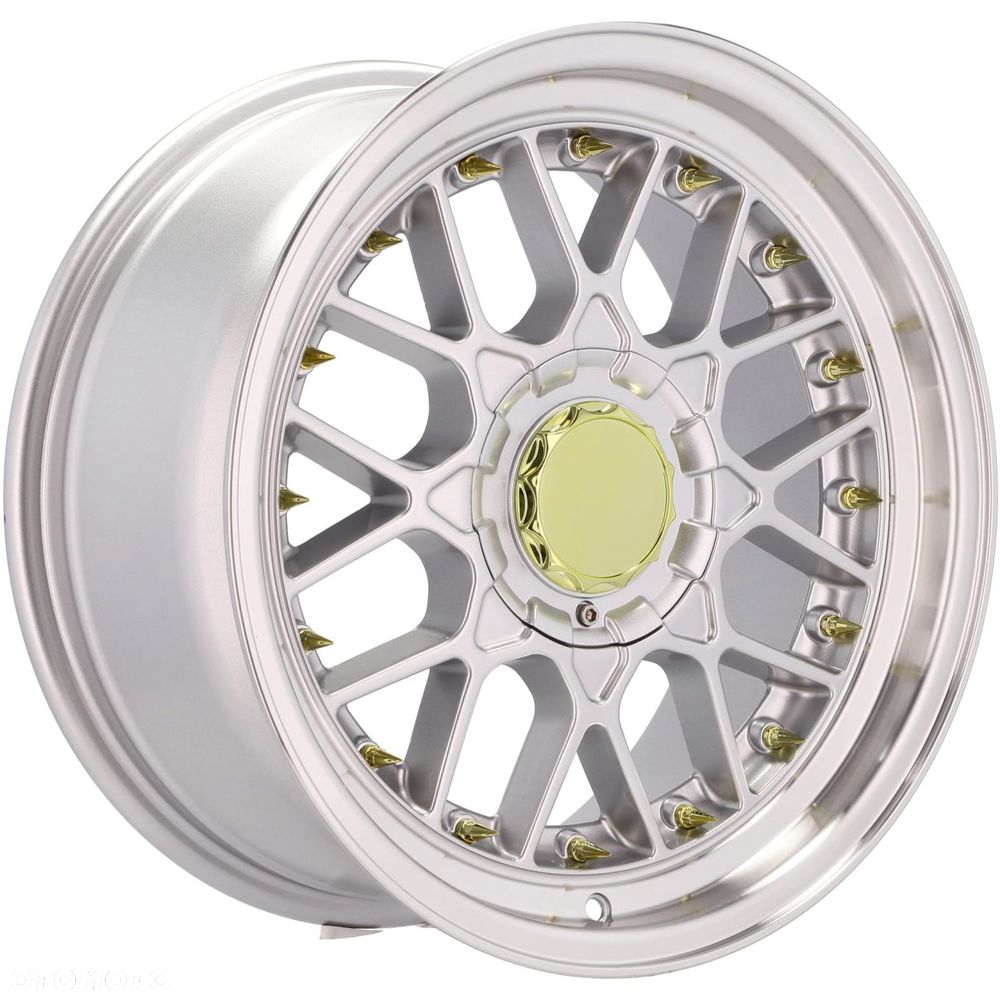 4x Felgi 17 m.in. do BMW 3 E36 E46 5 E39 E60 E61 7 E32 E38 E65 E66 E67 E68 BBS Style - HX025 (LU1880 - 2
