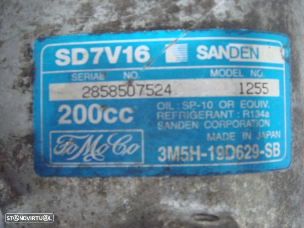 Compressor Do Ar Condicionado Volvo S40 Ii (544) - 3