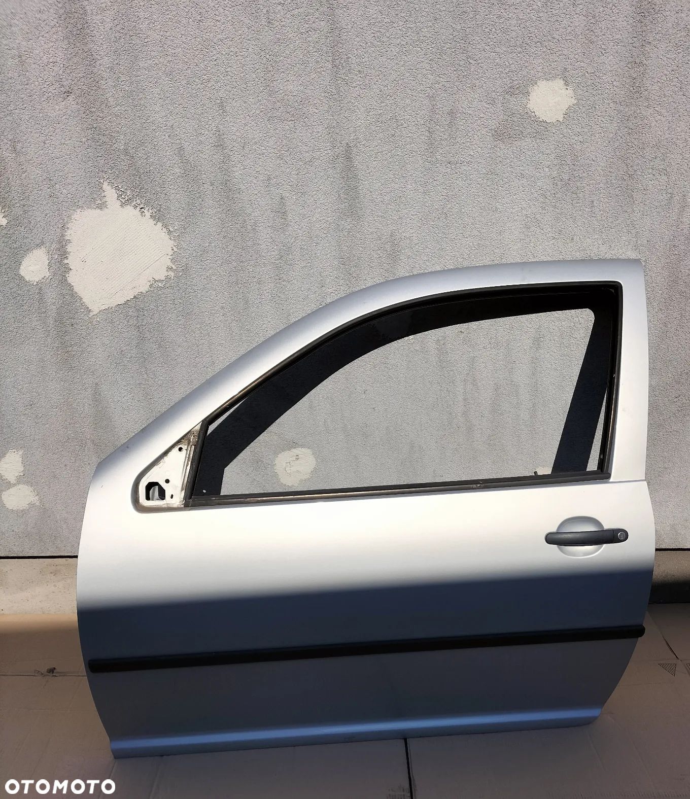 DRZWI LEWY PRZÓD VW GOLF IV 5 DRZWI LB7Z GOŁA BLACHA - 1