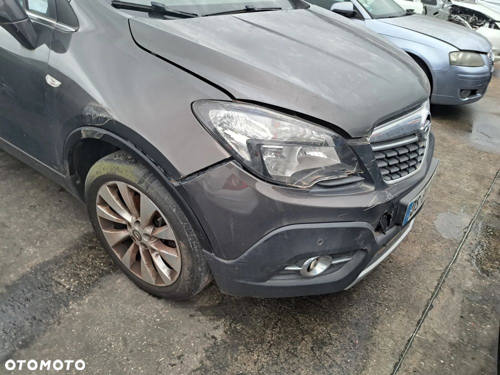 Opel Mokka A przód kompletny 1.6 cdti mask zderzak lampy europa błotniki pas przedni kompletny chłodnice belka wzmocnienie - 3