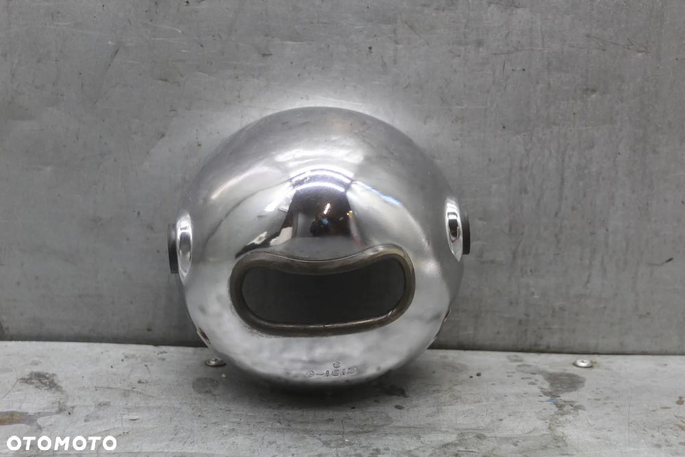 Suzuki GN 125 Obudowa lampy przód reflektora tył lampy chrom - 1