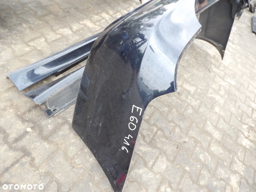 BMW - E60 - KOLOR 416 - M PAKIET - LIFT - ZDERZAK PRZEDNI - ZDERZAK TYLNY - PROGI - KOMPLET - ORYGINAŁ - 8