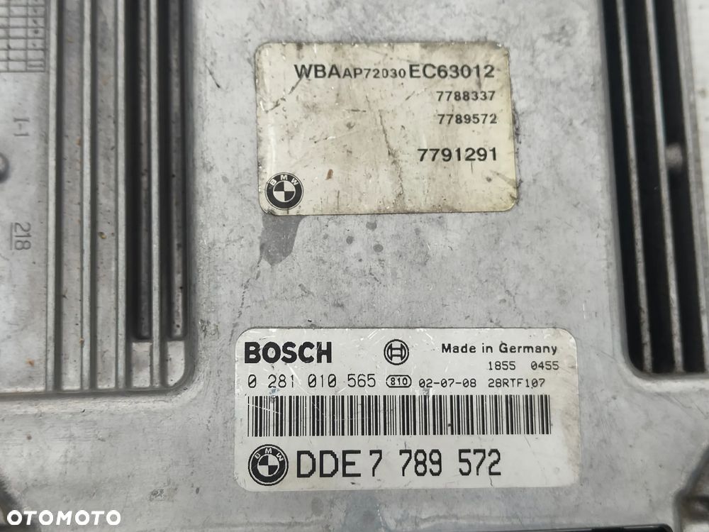 BMW E46 2.0d 150KM Sterownik silnika 7789572 - 2