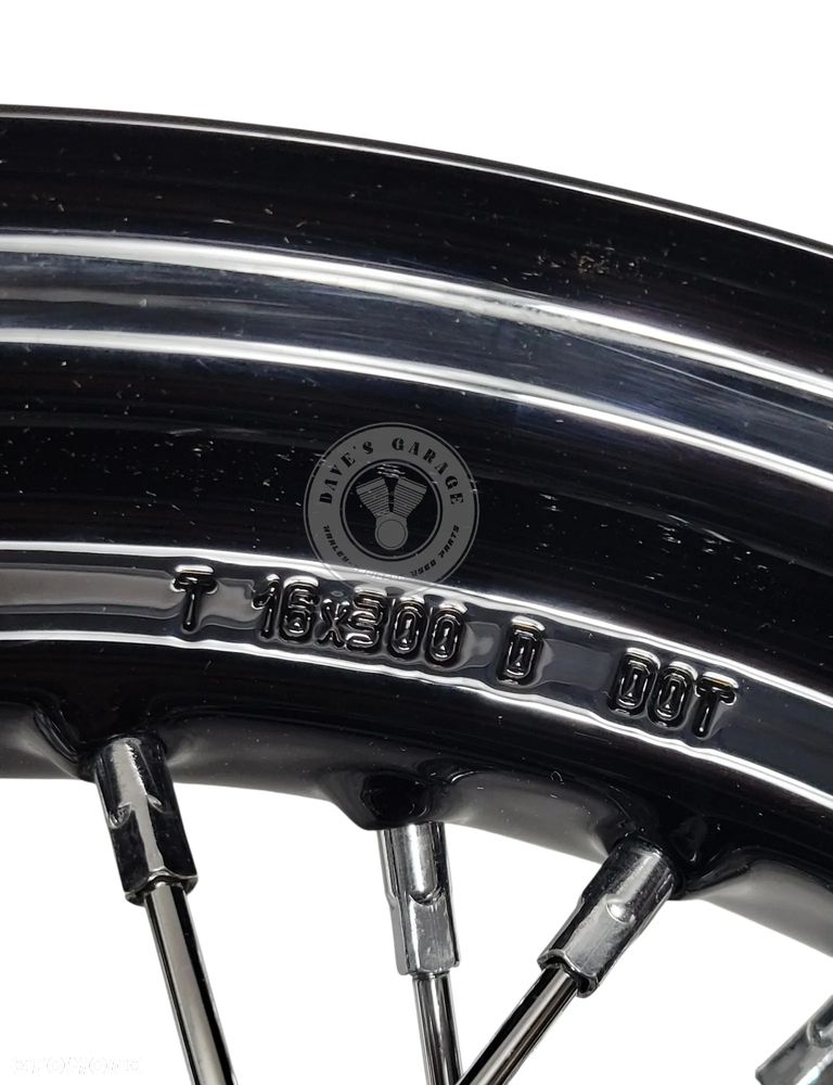 Felga przód 16x3.00 Harley Davidson Softail FLS FLSS Slim 55107-12 - 9