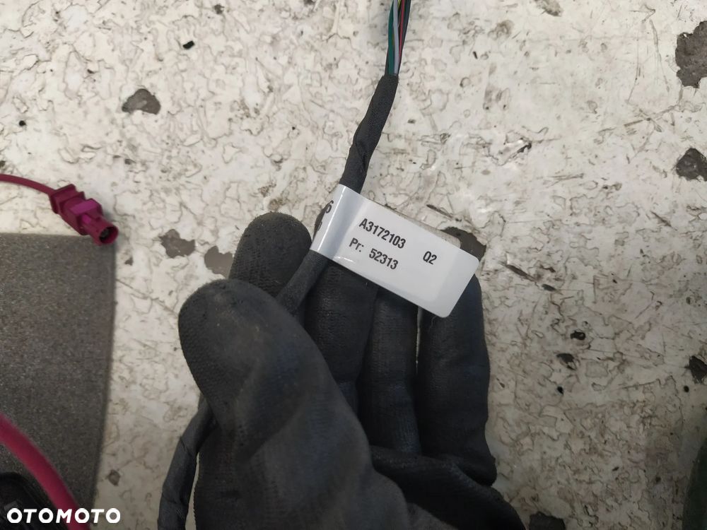 MERCEDES C KLASA W205 LUSTERKO ZEWNĘTRZNE LEWE 7 PIN + 1 PIN ANTENA ASFERYCZNE KOMPLETNE ORYGINAŁ - 29