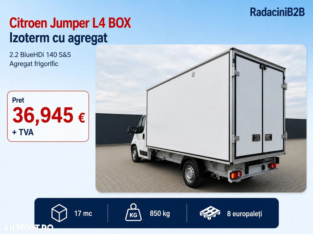 Citroën Jumper BOX Izoterm cu agregat inclus - 8