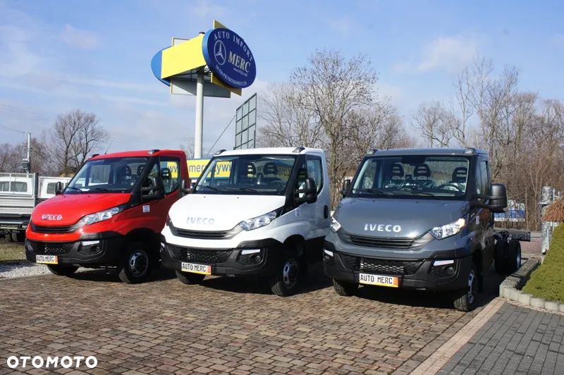 Iveco 35C16 rama wywrotka skrzynia HDS plandeka żuraw - 23