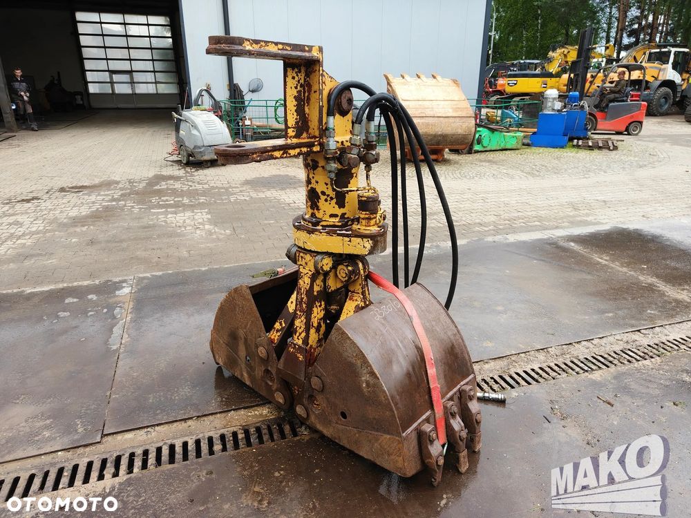 Czerpak hydrauliczny łyżka chwytak rotator 140x42x50cm - 4