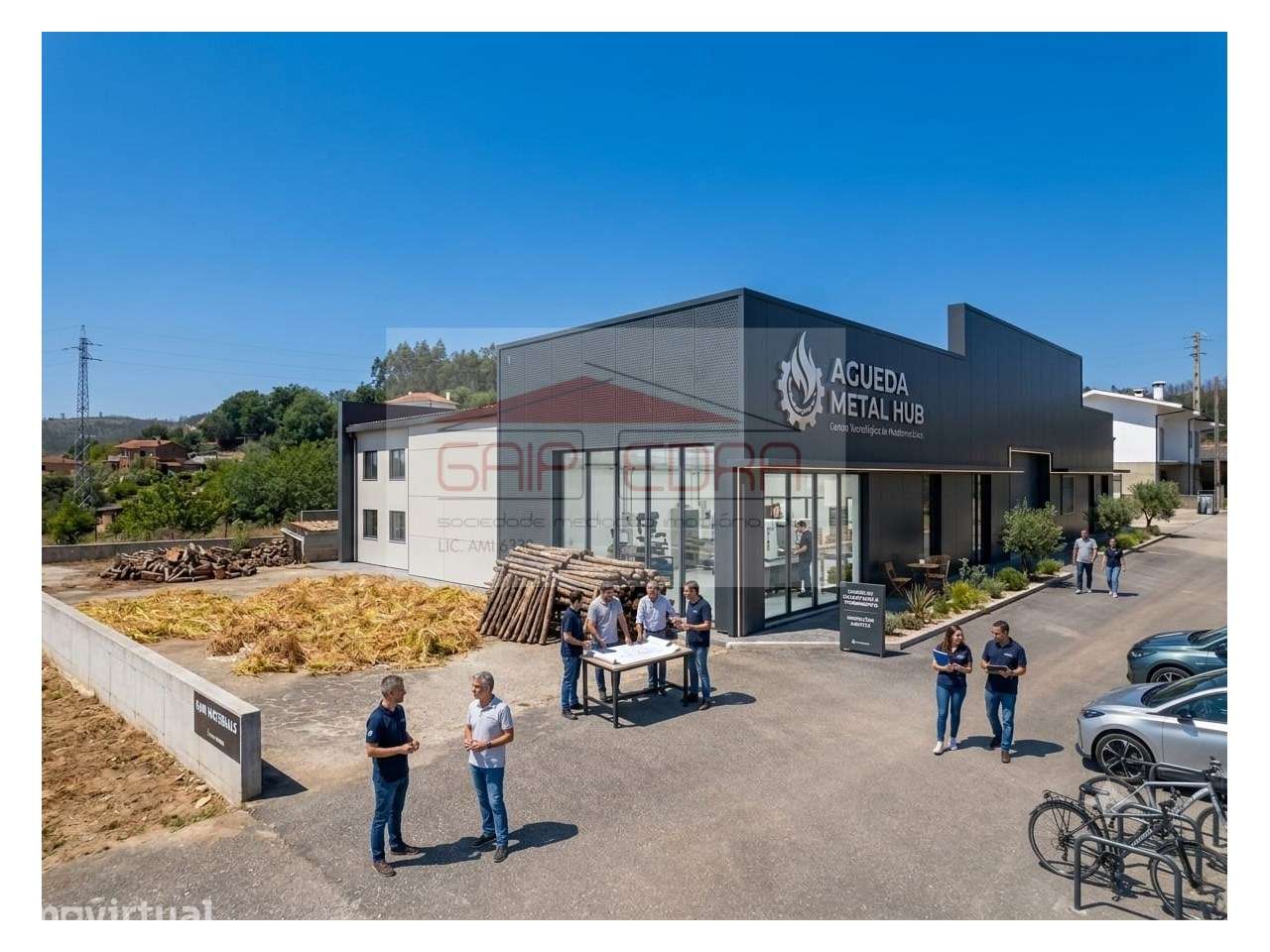 Armazém ramo alimentar logístico oficina em Águeda - Grande imagem: 2/24