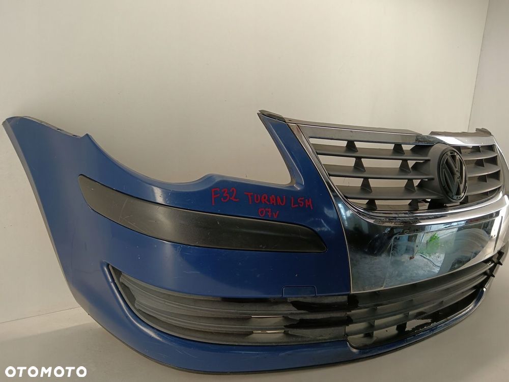 ZDERZAK PRZEDNI PRZÓD GRILL VW TOURAN I LIFT 06-10 LB5M - 2