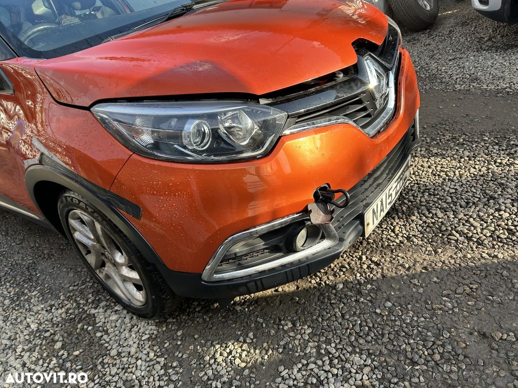 Bara fata Renault Captur 2013 - 2017 PORTOCALIU (1202) model fara spalatoare far - 4