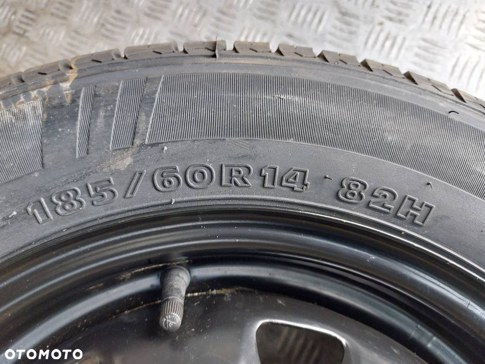 KOŁO FELGA OPONA ZAPAS 4x100 185/60R14 HYUNDAI ACCENT II 52910-25600 - 4