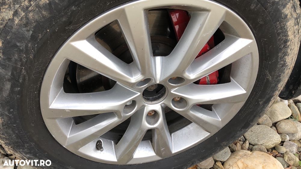 Jante roti vw Tuareg r18 5x130 posche cayenne originale 9pa 955 957 anvelope de cauciucuri de iarnă 255 55 18 micheline - 1