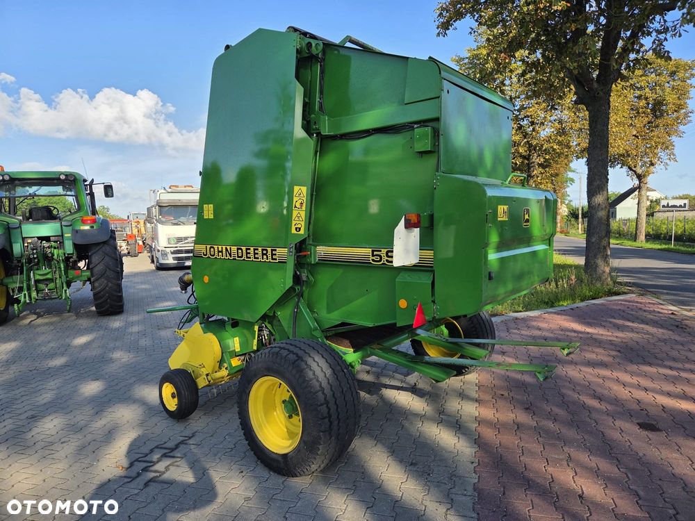 John Deere 590 Pasowa Zadbana Jak nowa Rotor Siatka/Sznurek Noże Oryginał - 3