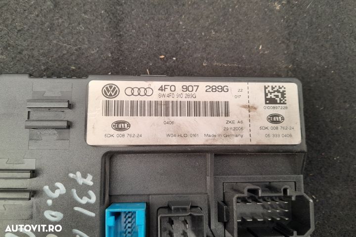 Modul confort 4F0907289G 4F0907289G Audi A6 4F/C6 [2004 - 2008] wagon - 3
