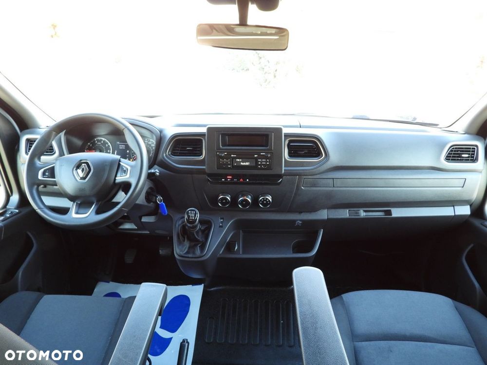 Renault MASTER PLANDEKA 10 PALET WEBASTO TEMPOMAT LEDY PNEUMATYKA KLIMATYZACJA  165KM - 29