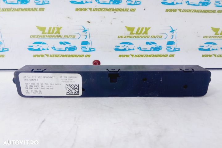 Panou control radio a9079002403 Mercedes-Benz Sprinter 3 907  [din 2018 pana  2021] seria - 2