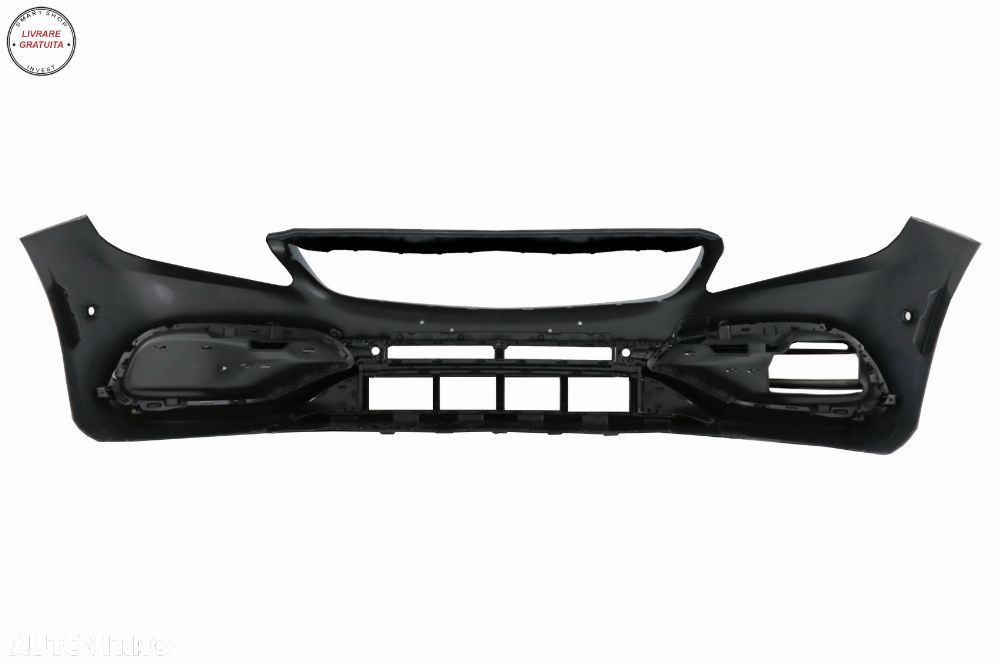 Bara Fata cu Stickere Laterale Negru Mat Mercedes A-Class W176 (2012-2018) A45 Des- livrare gratuita - 6