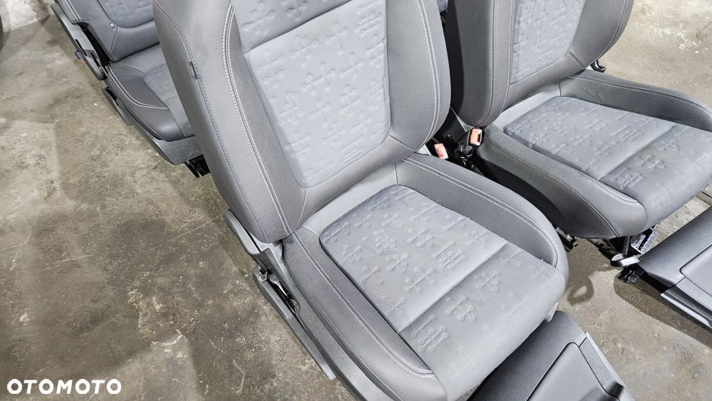 Środek tapicerka wnętrze fotele boczki opel meriva b półskóra - 5