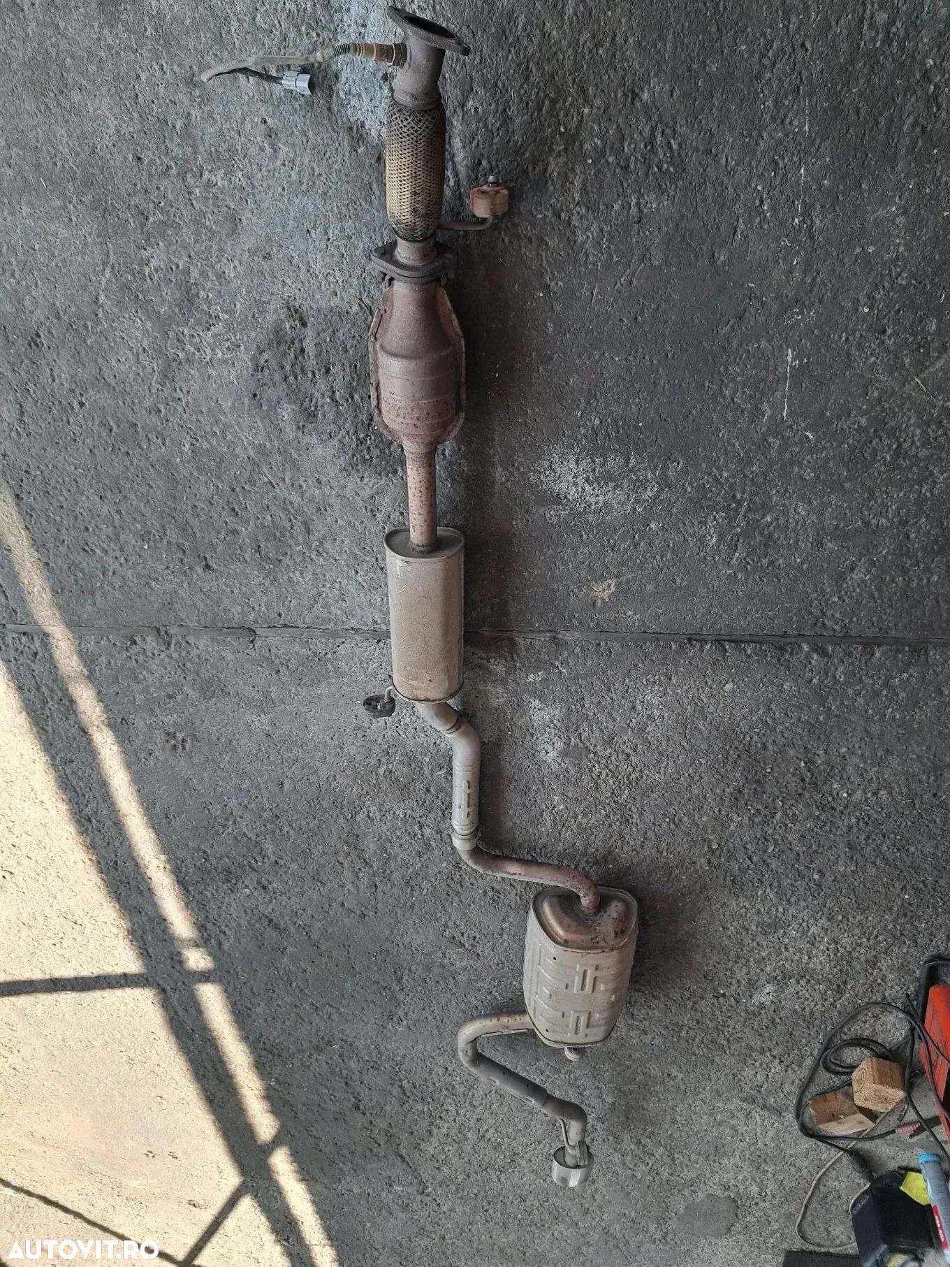 Toba intermediara finala Catalizator filtru particule Sonda Lambda Originale Kia Ceed JD 1.6gdi benzina - 1