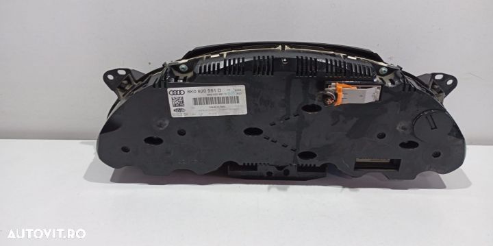 Ceasuri bord ( de Anglia ) 8K0920981D Audi A5 8T [facelift] [2011 - 2 - 2